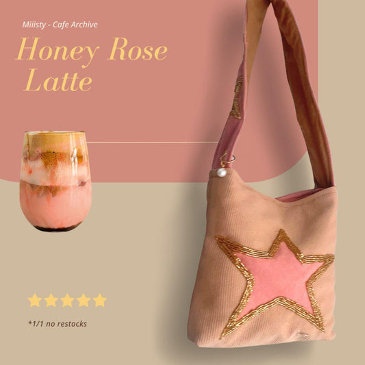 Honey Rose Milk Tea Mini Bag